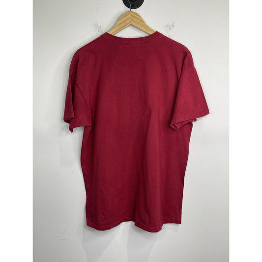 2008 Oklahoma Sooners Red T-shirt Big 12 Championship Size X-Large