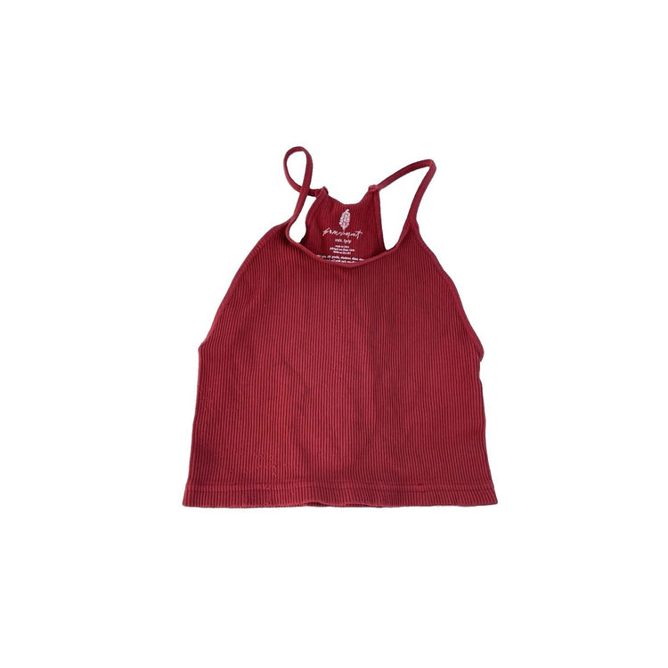 Womens Free People Red Top Size XS
