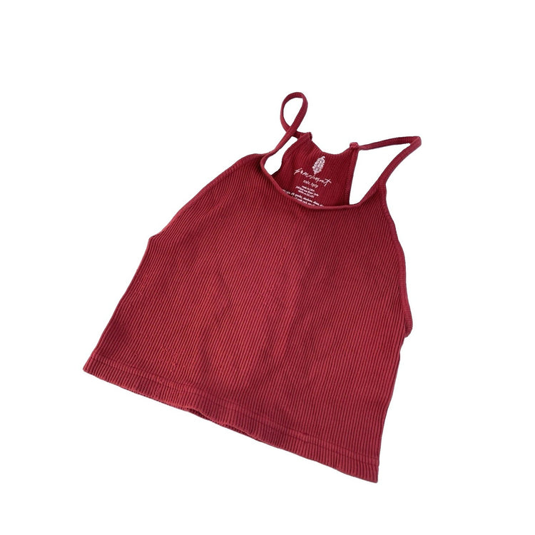 Womens Free People Red Top Size XS