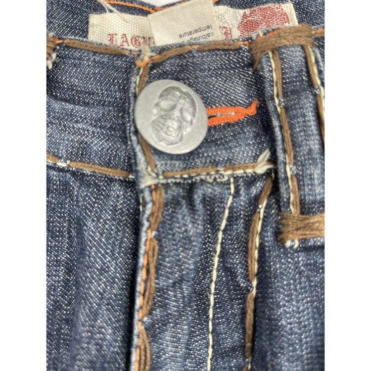 Laguna Beach Jeans Men's Corona del mar Denim red crystal sunset Size 32