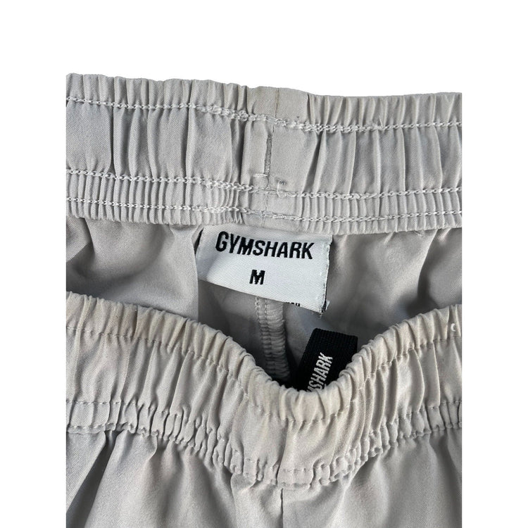 Mens Modern Gymshark Athletic Performance Running Shorts White Size M