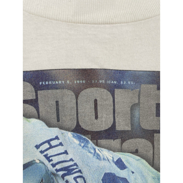 MENS VTG EMMITT SMITH DALLAS COWBOYS SPORTS ILLUSTRATED 90S GRAPHIC TEE SZ XL