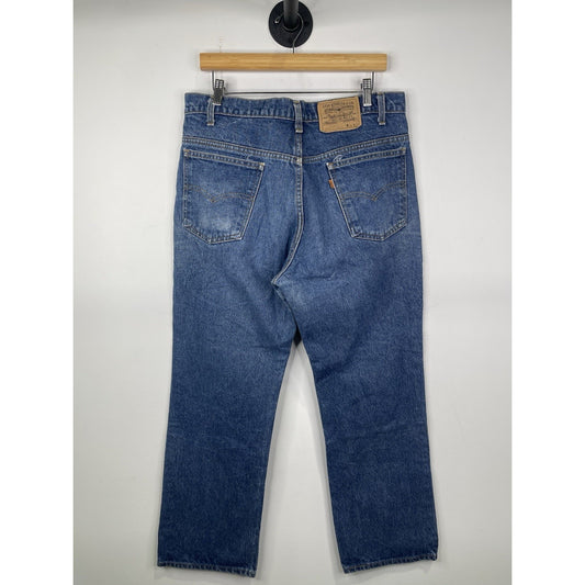 Mens Vitnage Levi’s Orange Tab Blue Denim Jeans Size 36