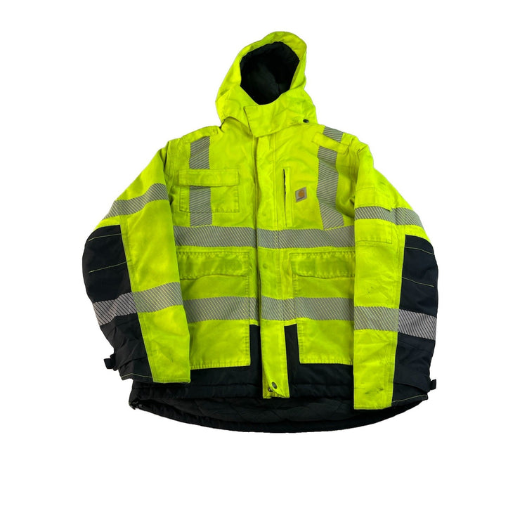 Mens Carhartt Sherwood High Visibility Jacket Size Medium