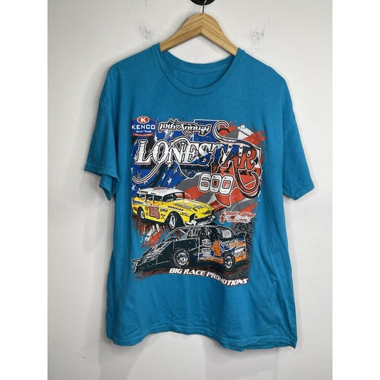 Men’s Vintage 10th Annual Lonestar 600 Devils Speedway T Shirt Sz XL