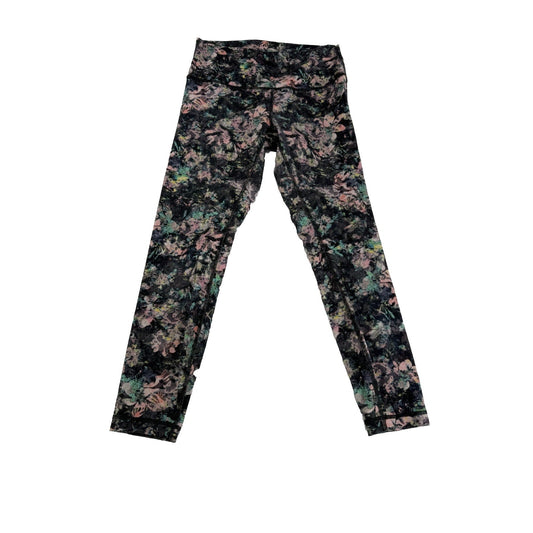 Womans Lululemon Size 8 Floral Print Leggings