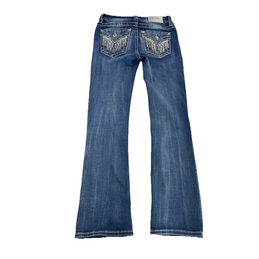 Women’s Vintage Miss Me Womens Bootcut Blue Jeans Size 24