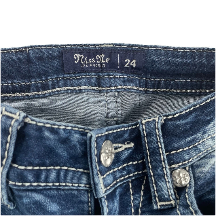 Women’s Vintage Miss Me Womens Bootcut Blue Jeans Size 24