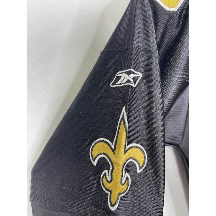 NFL On Field Reebok New Orleans Saint Reggie Bush #25 Black/Gold Jersey Sz S