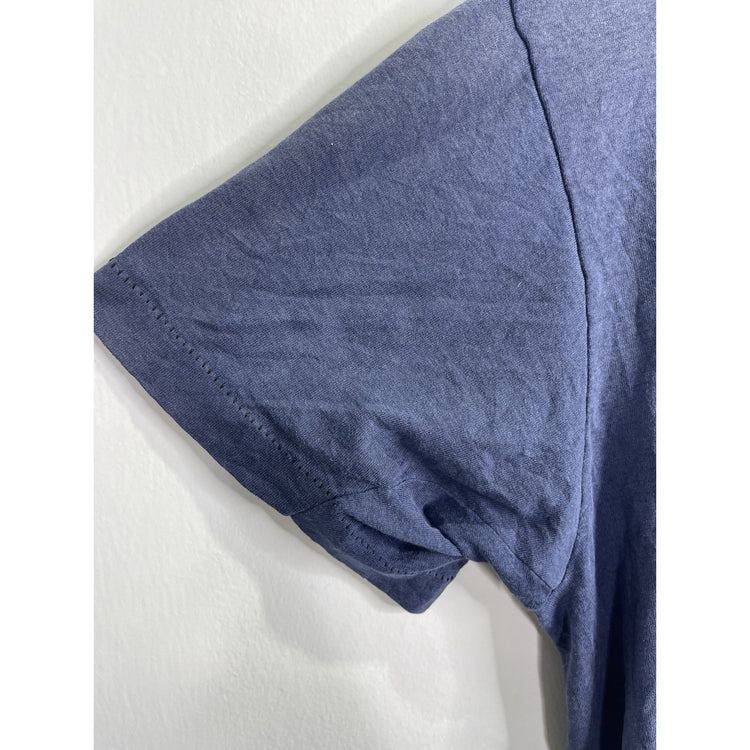 Vintage Men’s Blue Periodic Table Graphic Lightwieight Single Stitch TShirt Sz L