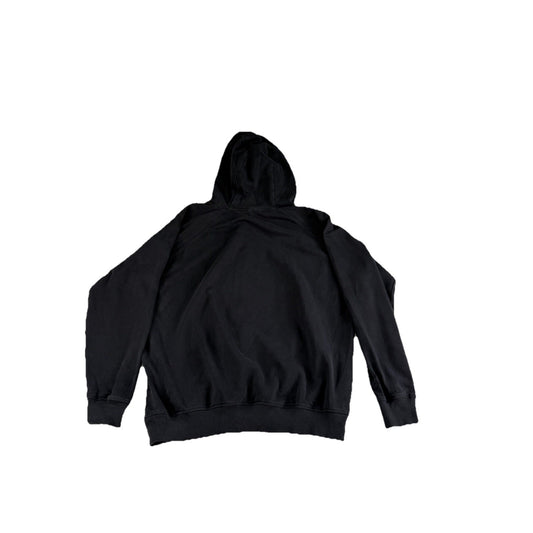 Mens Gymshark Black Pull Over Hoodie Size L