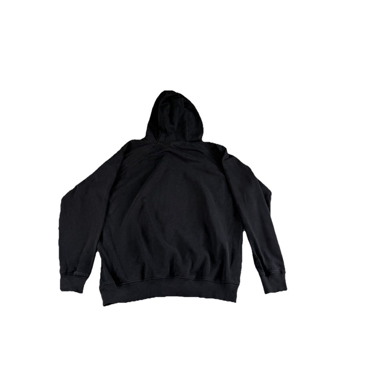 Mens Gymshark Black Pull Over Hoodie Size L