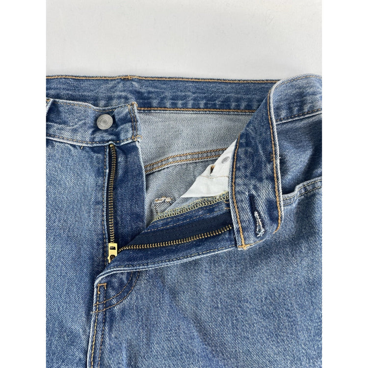Mens Levis 405 Regular Fit Denim Shorts Size 32