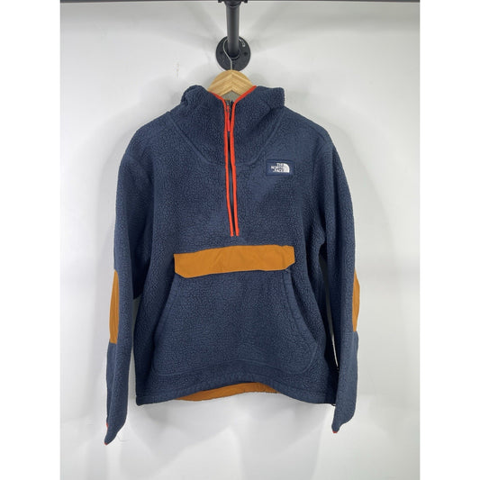 The North Face Men’s Sherpa Quarter Zip Pullover Sz Large