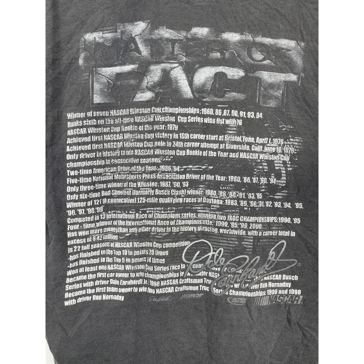 Dale Earnhardt Jr. Matter Of Fact Racing Tee Shirt Vintage Y2K Men’s Size M