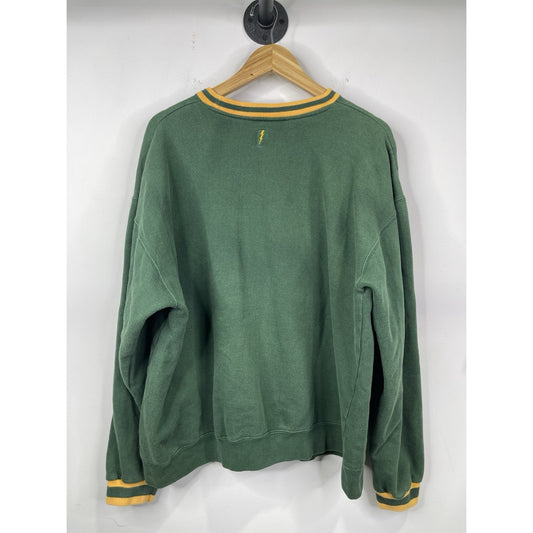 Men’s Vintage NFL Football Green Bay Packers Embroidered Sweatshirt Sz XL