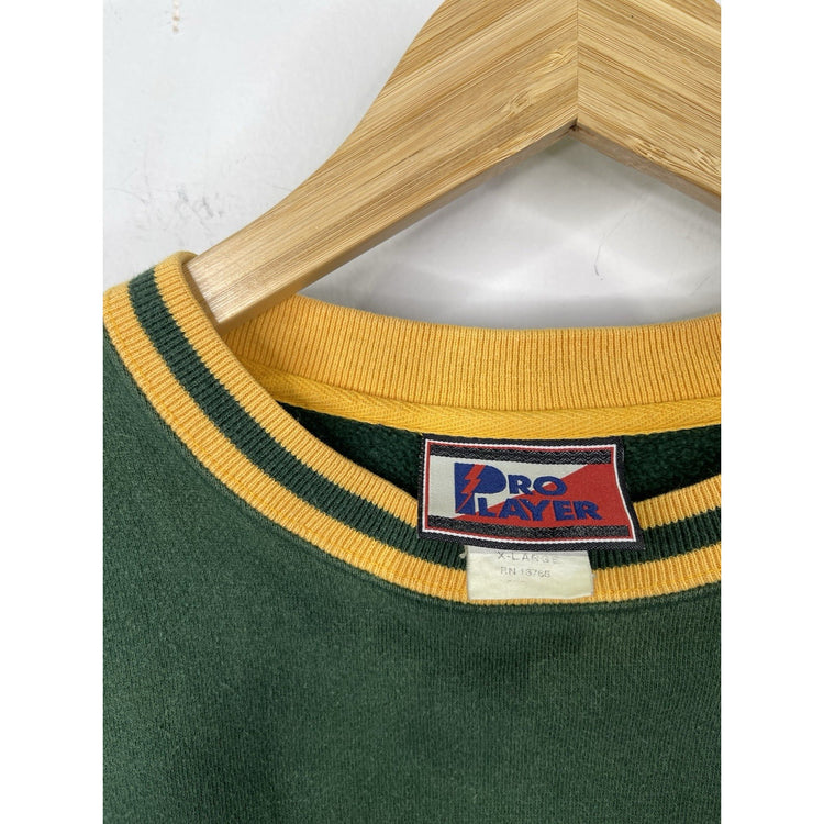Men’s Vintage NFL Football Green Bay Packers Embroidered Sweatshirt Sz XL