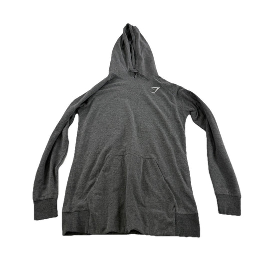 Mens GymShark Grey Pullover Hoodie Size XS