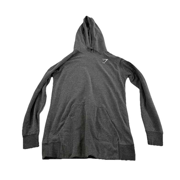 Mens GymShark Grey Pullover Hoodie Size XS