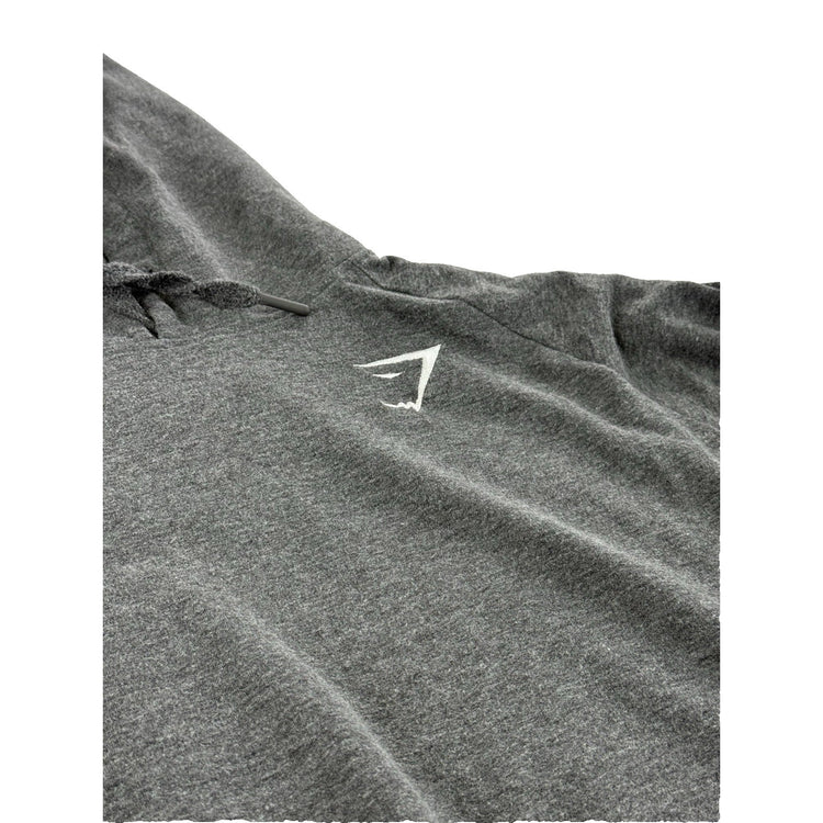 Mens GymShark Grey Pullover Hoodie Size XS