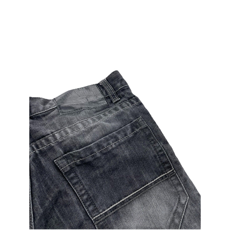 Men’s SOUTHPOLE Straight Black Denim Jeans Size 29x30