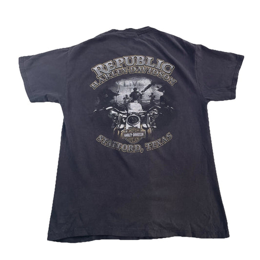 Men’s Harley Davidson Dark gray Graphic T Shirt Size M