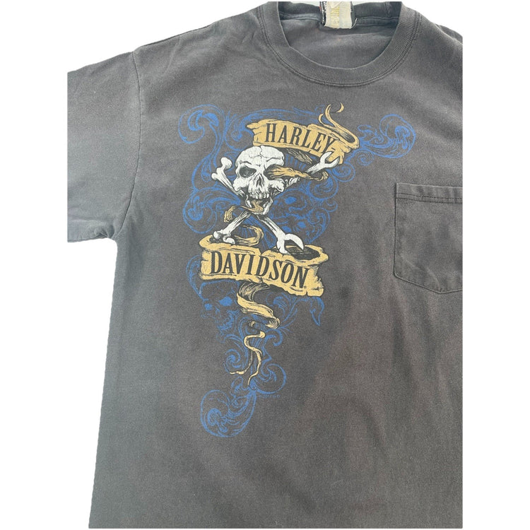 Men’s Harley Davidson Dark gray Graphic T Shirt Size M