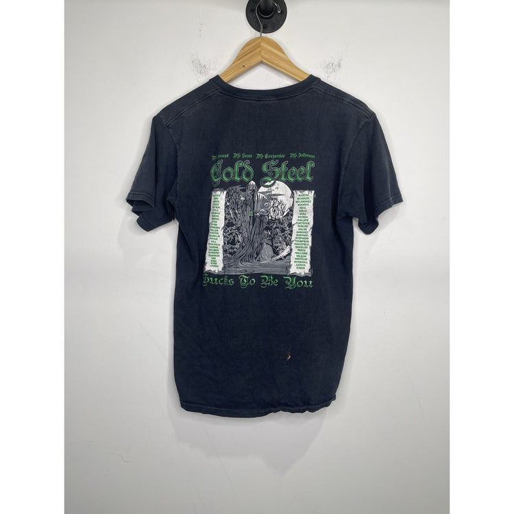 Men’s Vintage Graphic Delta Company Double Sided T Shirt Sz Medium