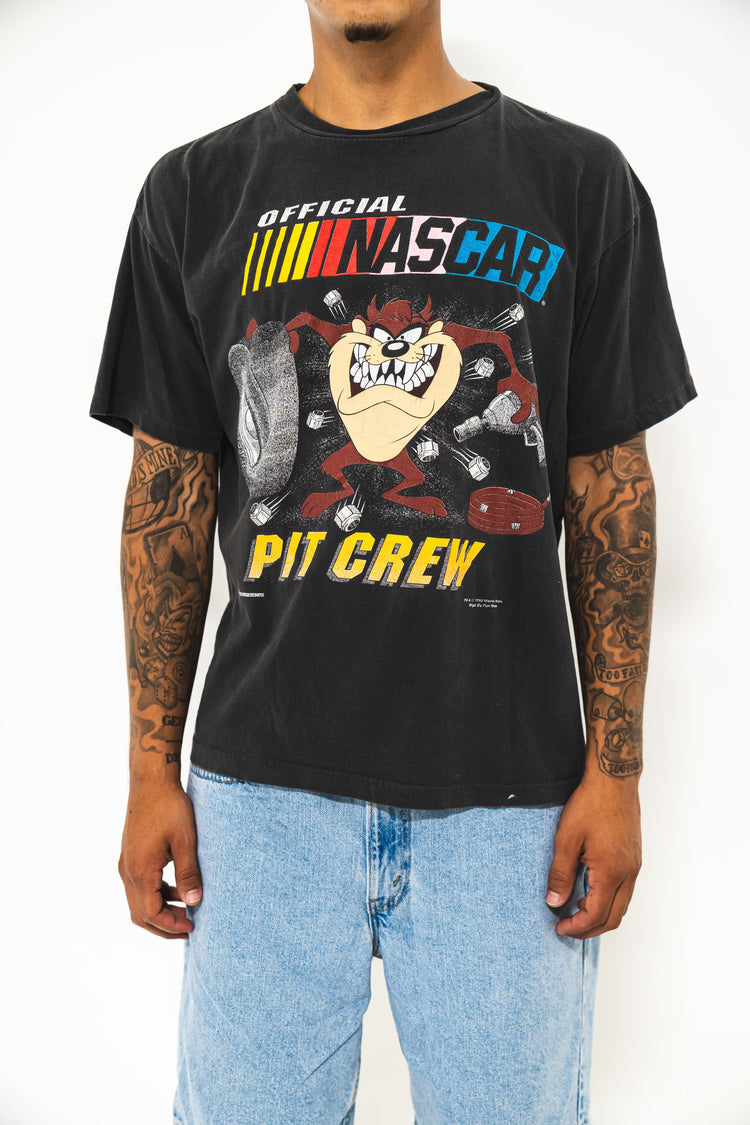 1993 Taz NASCAR T-Shirt L