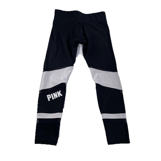 Womens Victoria’s Secret PINK Black & White Leggings Size Small
