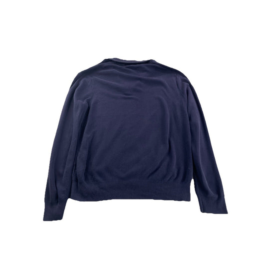 Mens Vintage Polo Ralph Lauren Collard Quarter Zip Sweater  Size  Xl