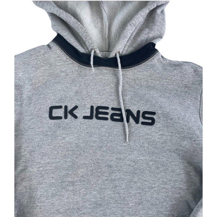 Youth Calvin Klein Jeans Logo Pullover Hoodie Size M
