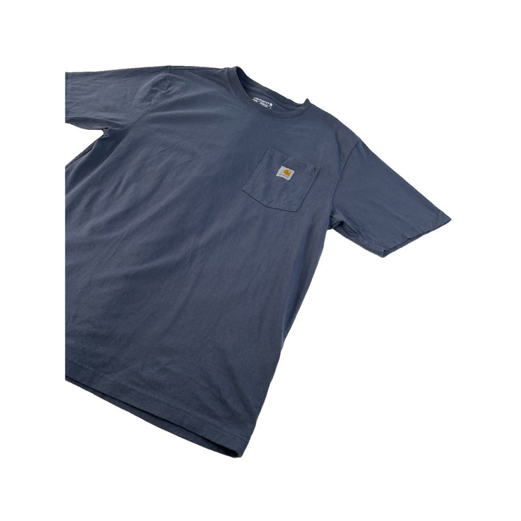 Mens Carhartt Dark Gray Loose Short Sleeve T Shirt Size Medium
