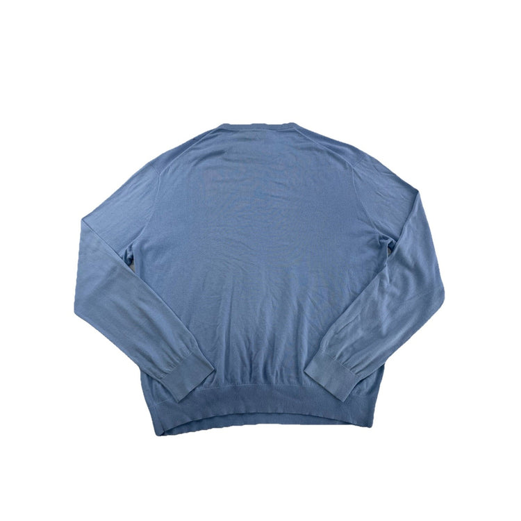 Mens Polo Ralph Lauren Size XL Light Blue Sweater