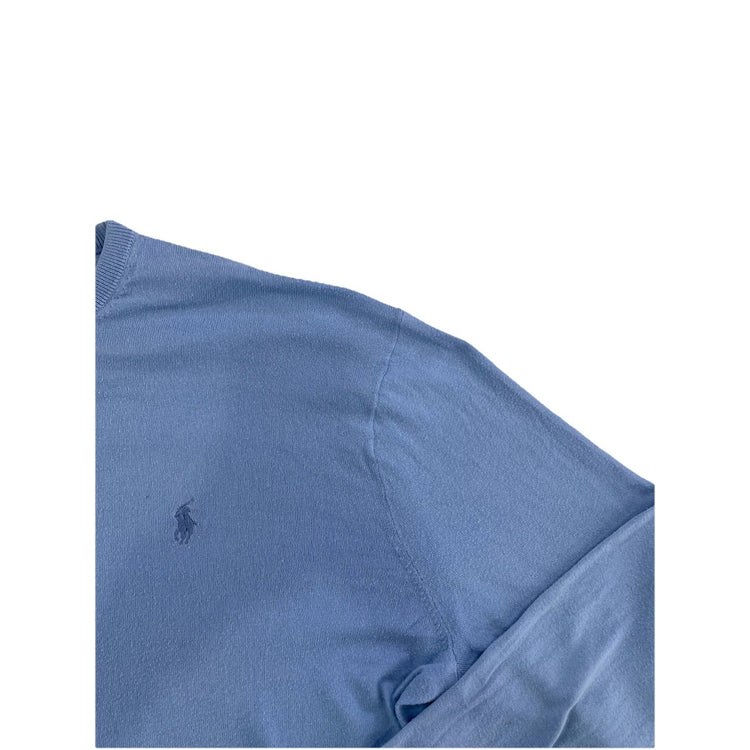 Mens Polo Ralph Lauren Size XL Light Blue Sweater
