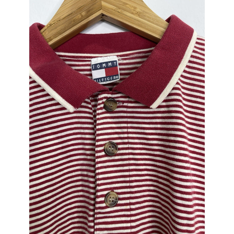Vintage Men’s Tommy Hilfiger Polo Stripes Shirt