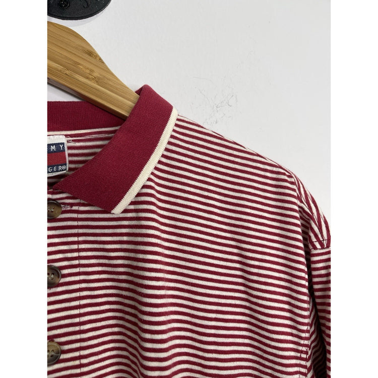 Vintage Men’s Tommy Hilfiger Polo Stripes Shirt