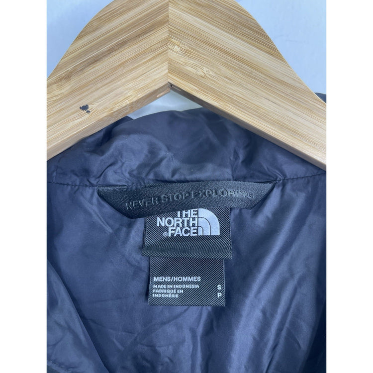 Men’s The North Face Black Hooded Nylon Hooded Windbreaker Sz S
