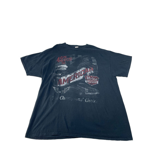 Mens Gildan ‘American Motor Company’ Black T Shirt Size XL