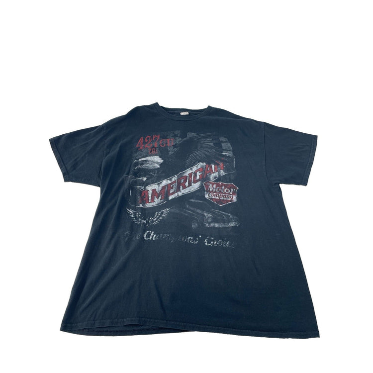 Mens Gildan ‘American Motor Company’ Black T Shirt Size XL