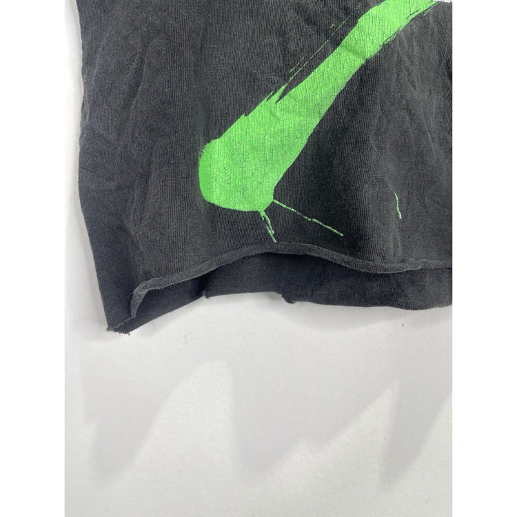 Men’s VTG Black DX D-Generation X WWE Graphic Customized Cut T Shirt Sz L