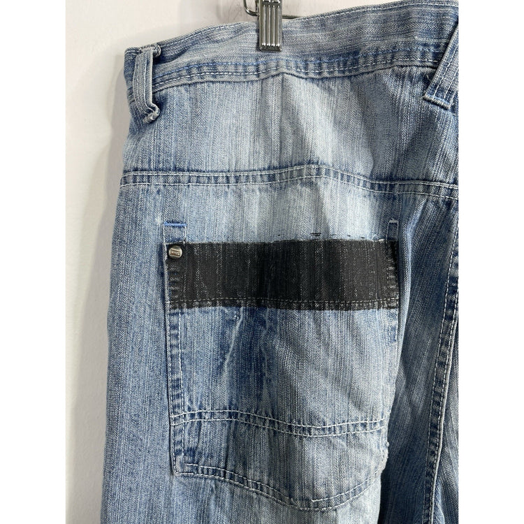 Men’s Vintage Y2K 5ive Jungle & Co. Light Wash Denim Baggy Jeans 42x34