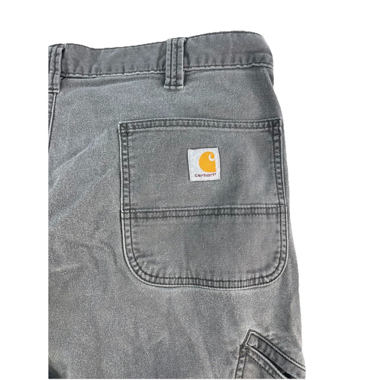 Mens Carhartt Gray Denim Jeans Size 40X32