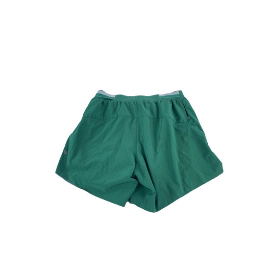 Womens Lululemon Green Running Shorts Size Medium