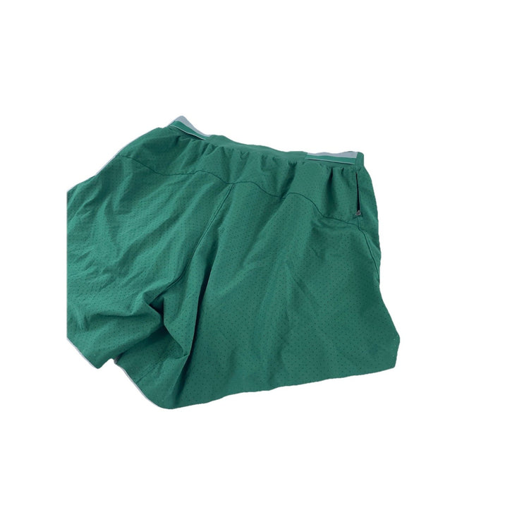 Womens Lululemon Green Running Shorts Size Medium