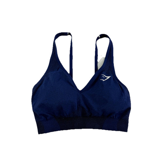 Womens Gymshark Blue Padded Sport Bra Size M