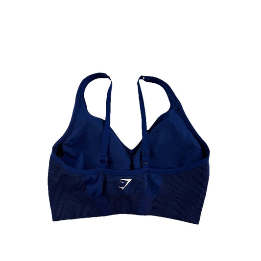 Womens Gymshark Blue Padded Sport Bra Size M