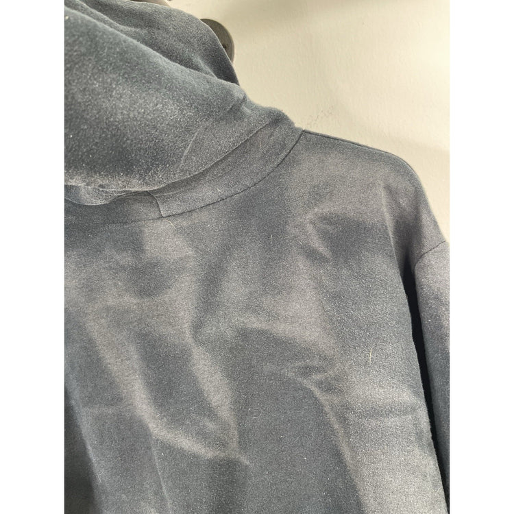 Men’s VTG Y2K Biohazard Dragon Graphic Black Hoodie Sz Medium