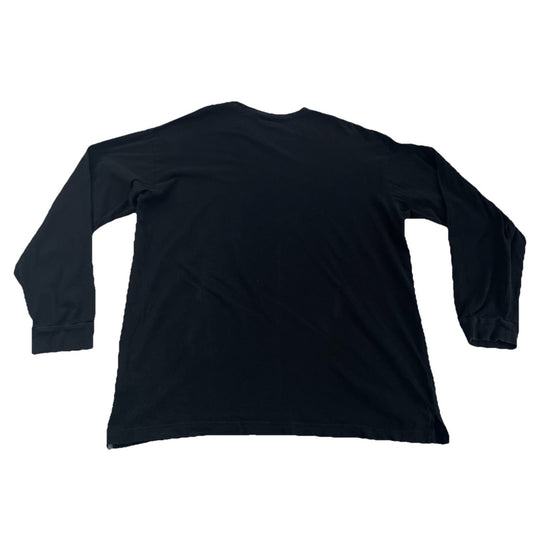 Womens Victoria’s Secret PINK Black Long Sleeve Shirt Size Large