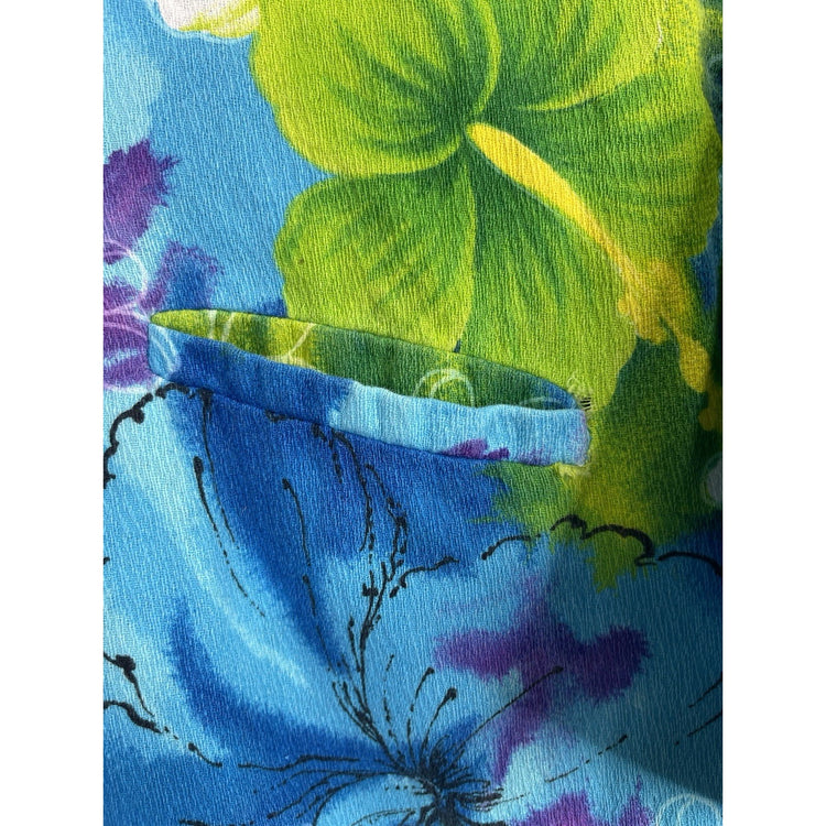 Men’s Richard Douglas Honolulu Hawaii Button Up Floral Shirt Sz L/M